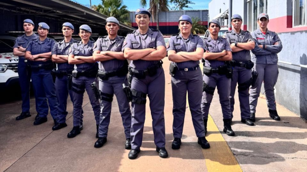 Evento realizado na CIA  da Policia Militar em Adamantina com efetivo feminino (Cedida/PM).