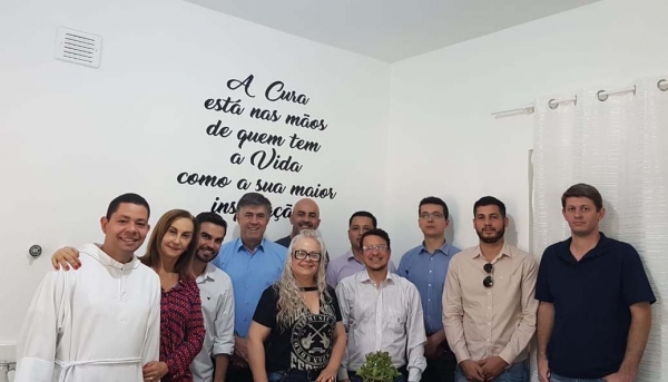 Novo encontro realizado na manhã desta terça-feira, nas dependências da Santa Casa de Adamantina (Foto: Da Assessoria).