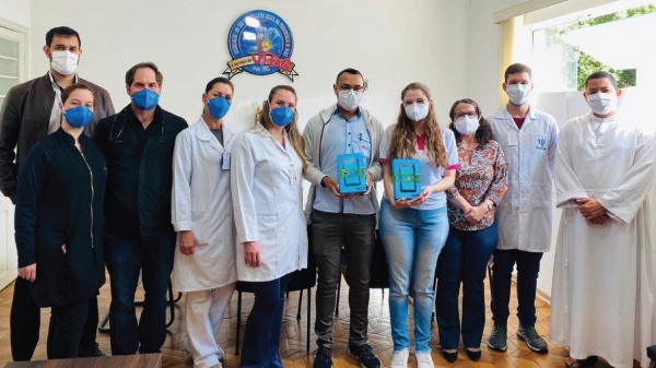 Segundo a Santa Casa, ação foi organizada pela Rede Promover Vidas e concretizada pelo Rotaract de Adamantina (Divulgação).