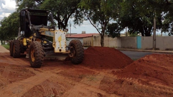 Início das obras para implantação do Meu Pet Container em Osvaldo Cruz (Assessoria de Imprensa/PMOC).