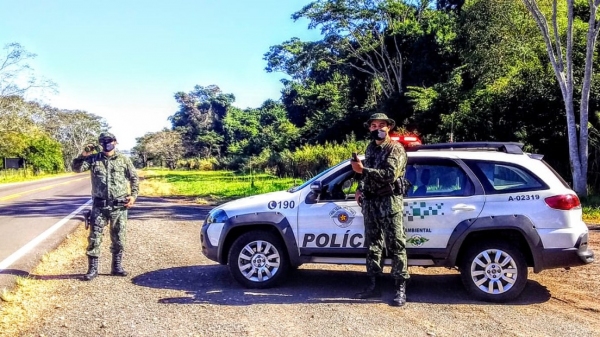 Polícia Militar Ambiental se mobiliza com ações na região pela Semana Mundial do Meio Ambiente (Divulgação/PM Ambiental).