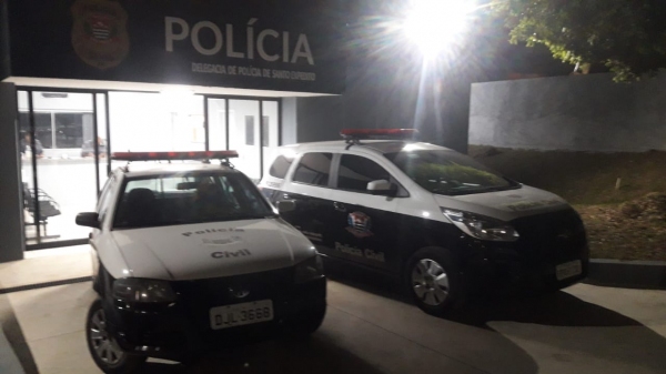 Delegacia da Polícia Civil de Santo Expedito, que sediou as investigações (Divulgação/PC).