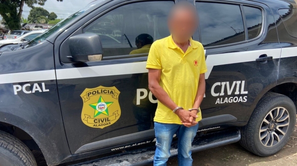 Crime foi praticado em Dracena em julho e acusado foi preso nesta terça-feira, 23, em Arapiraca, no Estado de Alagoas (Divulgação).
