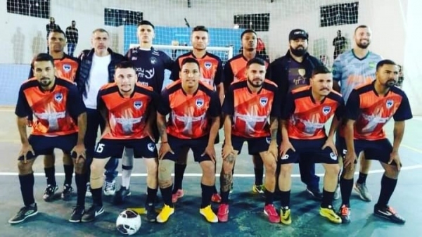 Equipe Atlético Ousadia, campeã da competição (Divulgação).