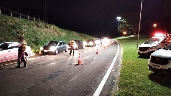 Na operação foram realizados 339 testes de bafômetro para a verificação de embriaguez ao volante (Cedida).