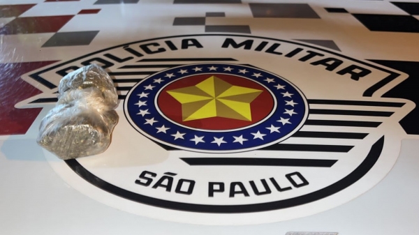 Ocorrência registrada na Rua Fioravante Spósito, centro de Adamantina (Divulgação/PM).