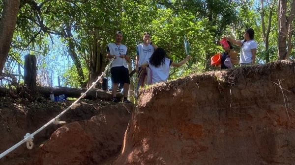 Um dos pontos do circuito da ecotrilha (Cedida).