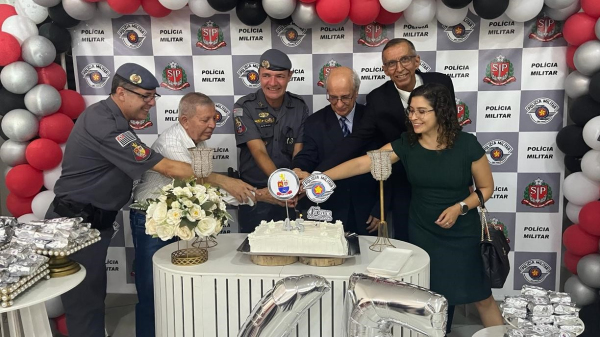 Solenidade marcou a celebra??o dos 45 anos do 25? Batalh?o da Pol?cia Militar (Cedida/PM).