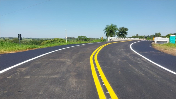 Viaduto reaberto com o encerramento das obras (Cedida/PM Rodovi?ria).