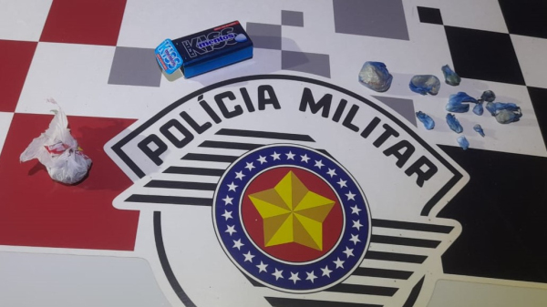 Droga apreendida pelas equipes (Cedida/PM).