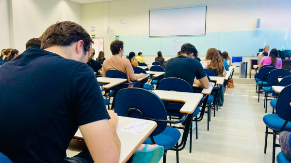 Provas do vestibular ocorreram no domingo (Cedida/FAI).