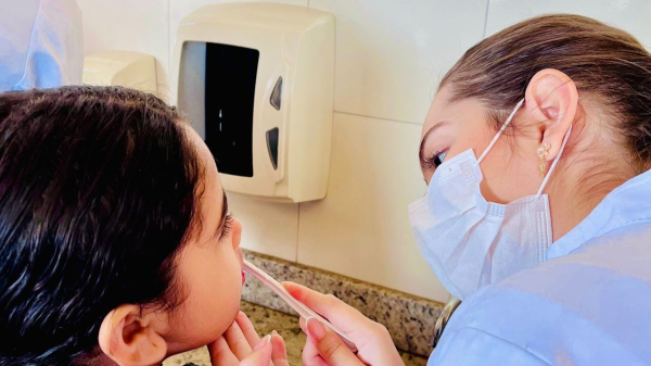 FAI leva saude bucal a escolas da regiao (Cedida).