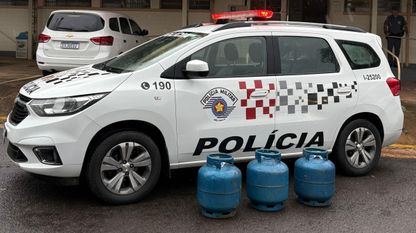 Objetos recuperados pelos policiais militares (Cedida/PM).