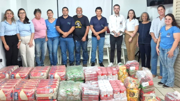 Novo lote de alimentos para mais sete entidades de Adamantina (Cedida/PMA).