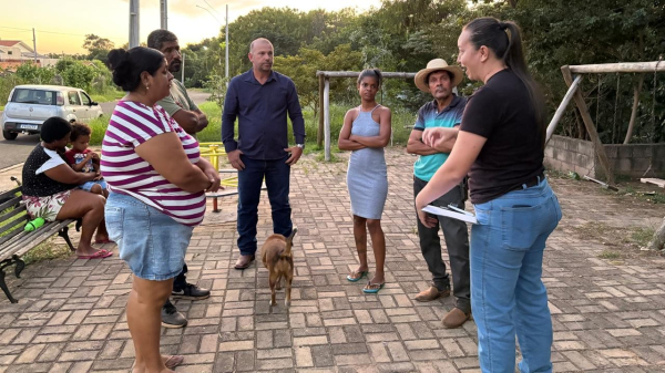 Encontro com moradores no Mario Covas II (Cedida/PMA).