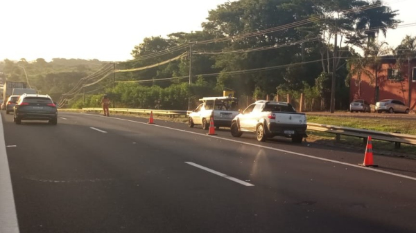 Local do acidente (Cedida/PM Rodovi?ria).