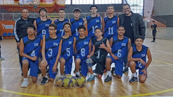 Equipe de v?lei da escola estadual Helen Keller (Cedida/HK).