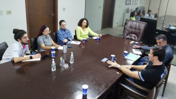 Encontro para alinhamento do mutirao que acontece dia 29 de junho (Cedida/PMA).