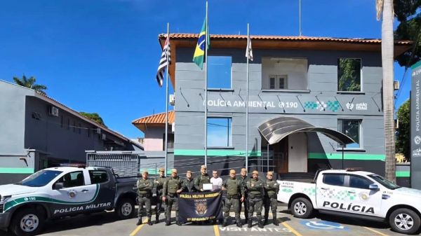 Sede do Batalhao de Policia Militar Ambiental em Birigui (Cedida).