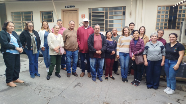 Representantes da comunidade no Fundo Social (Cedida/PMA).