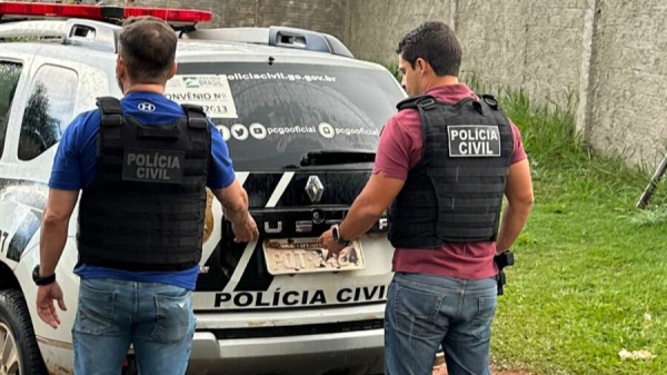 Prisão foi realizada pela Polícia Civil (PC-GO).