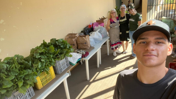 Casa da Sopa recebeu os donativos (Acervo Pessoal).