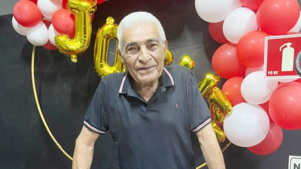 Josue Camargo de Arruda comemorou seus 82 anos (Acervo Pessoal).