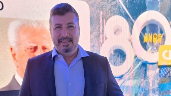 Sergio Vanderlei no evento da CNC em Brasilia (Acervo Pessoal).