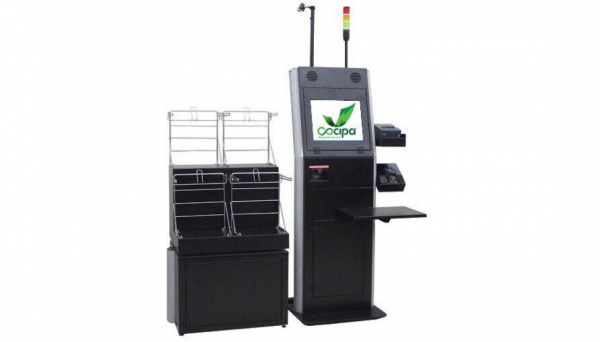 Imagem: tecnologia de self checkout da Visual Mix