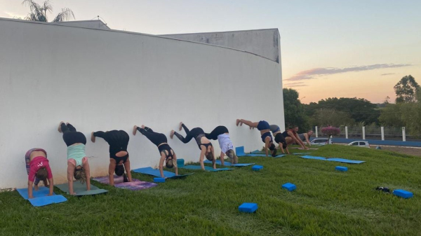 Atividades acontecem duas vezes por semana: tercas e quintas, no campus II (Foto: Profa. Gabriela Toloi).